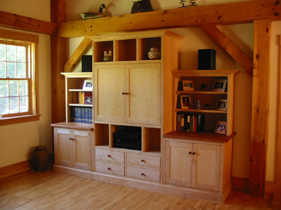 Built in Cabinets by Jonathan Wass Fine Woodworking